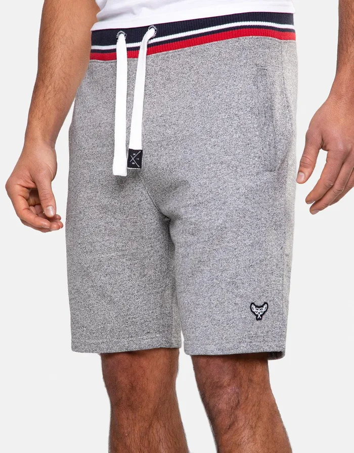 Men Charcoal Sports Fleece Shorts Charcoal Threadbare Shorts Men Charcoal Sports Fleece Shorts Charcoal Threadbare Shorts