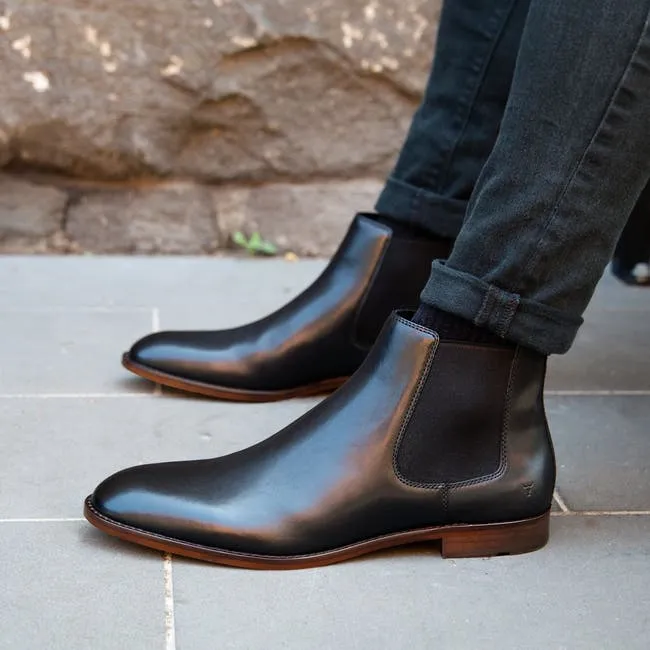 Men Daniele BlackNatural Sole Boots Windsor Smith Boots