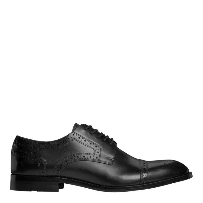 Men Denzel Black Leather Shoes Windsor Smith Shoes