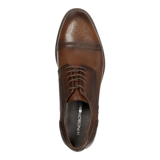 Men Denzel Brown Leather Shoes Windsor Smith Shoes