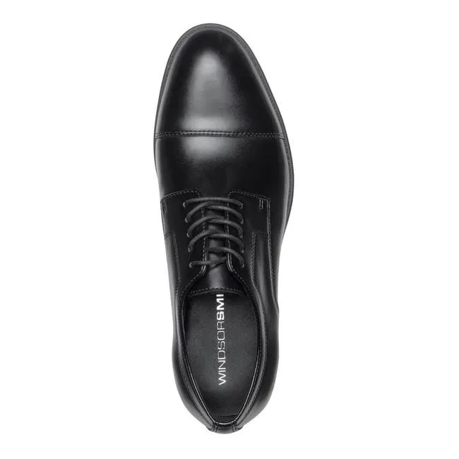Men Francis Black Leather Shoes Windsor Smith Shoes