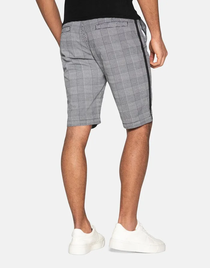 Men Grey Check Chino Shorts Grey Threadbare Shorts Men Grey Check Chino Shorts Grey Threadbare Shorts