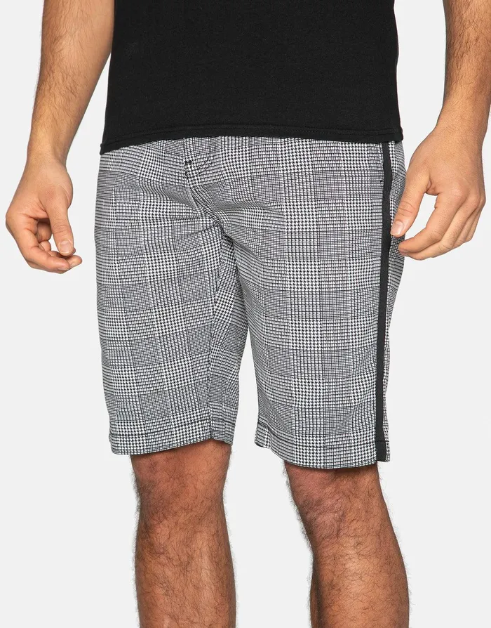 Men Grey Check Chino Shorts Grey Threadbare Shorts Men Grey Check Chino Shorts Grey Threadbare Shorts