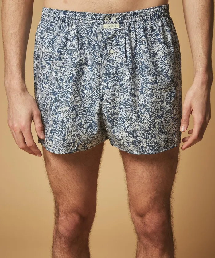 Men Hartford Accessories Print Boxer Short In Coton