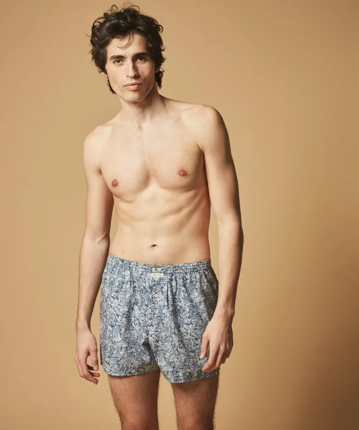 Men Hartford Accessories Print Boxer Short In Coton