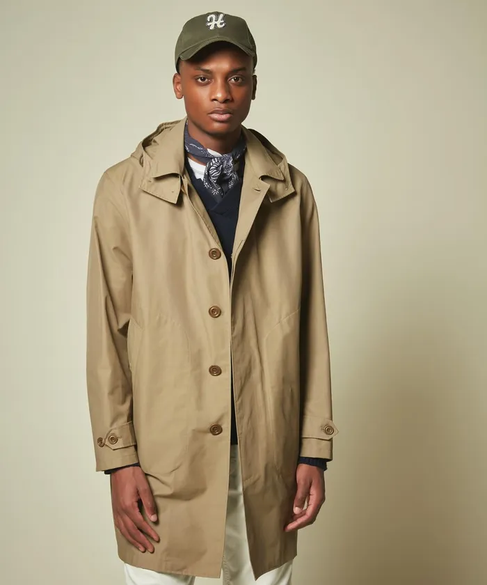 Men Hartford Jackets and Outerwear Chuck Water Repellent Coat