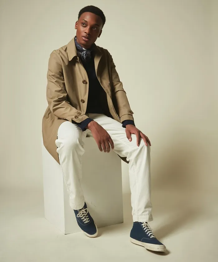 Men Hartford Jackets and Outerwear Chuck Water Repellent Coat