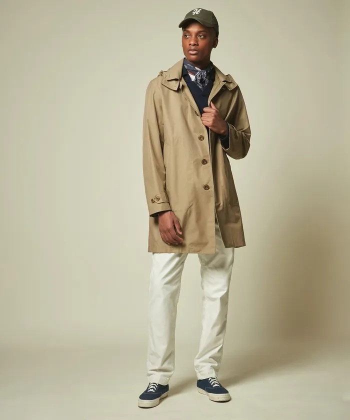 Men Hartford Jackets and Outerwear Chuck Water Repellent Coat