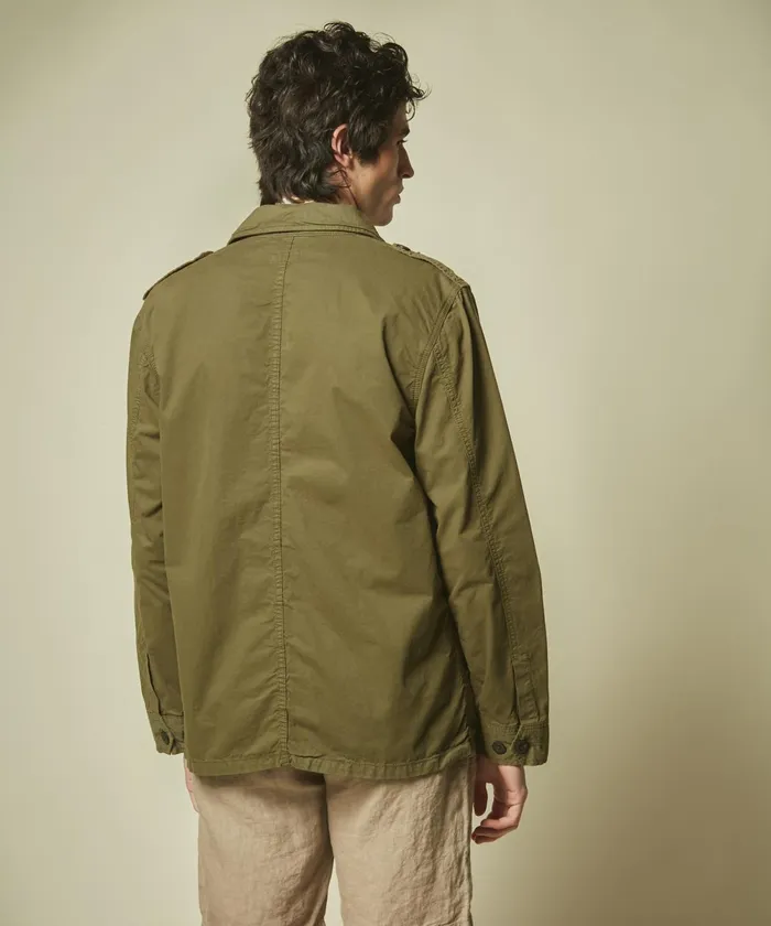 Men Hartford Jackets and Outerwear Joshua Military Jacket