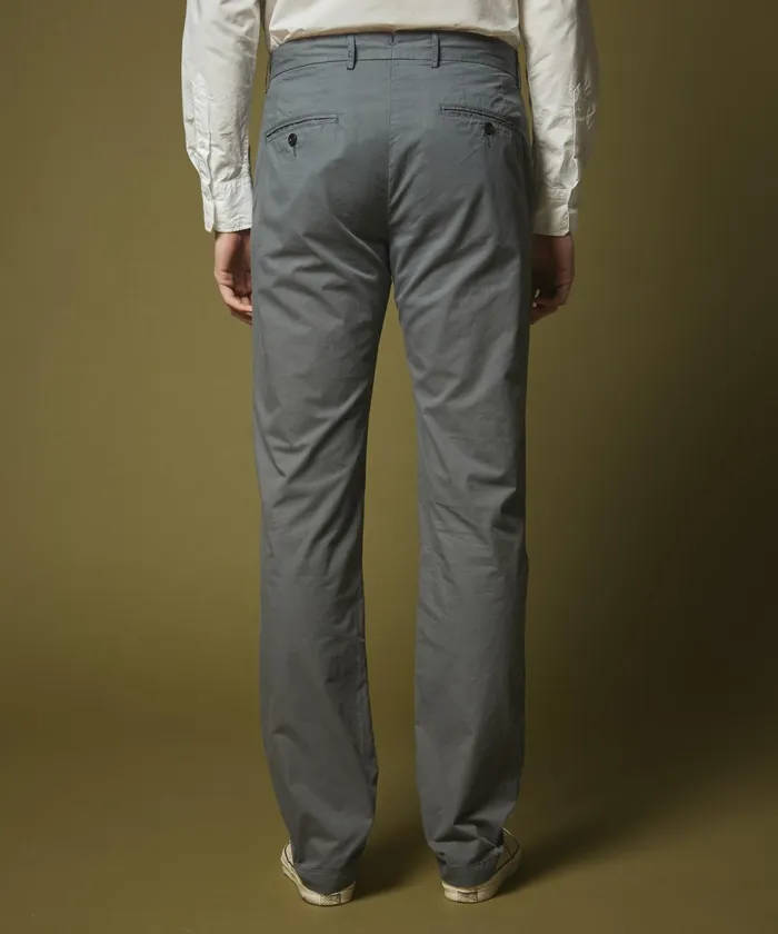 Men Hartford Pants Light Cotton Twill Tobby Pants In Blue