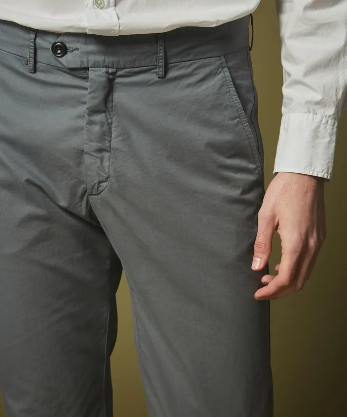Men Hartford Pants Light Cotton Twill Tobby Pants In Blue