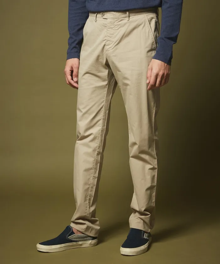 Men Hartford Pants Light Cotton Twill Tobby Pants In Dune