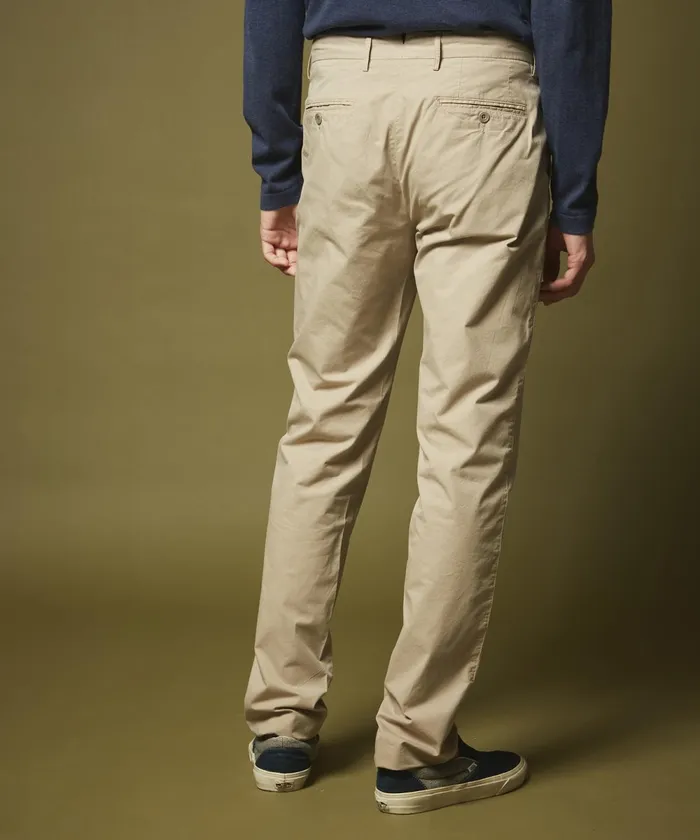 Men Hartford Pants Light Cotton Twill Tobby Pants In Dune