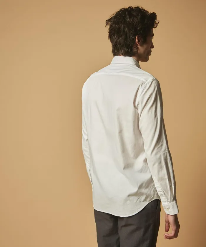 Men Hartford Shirts Pique Cotton Sammy SlimFit Shirt