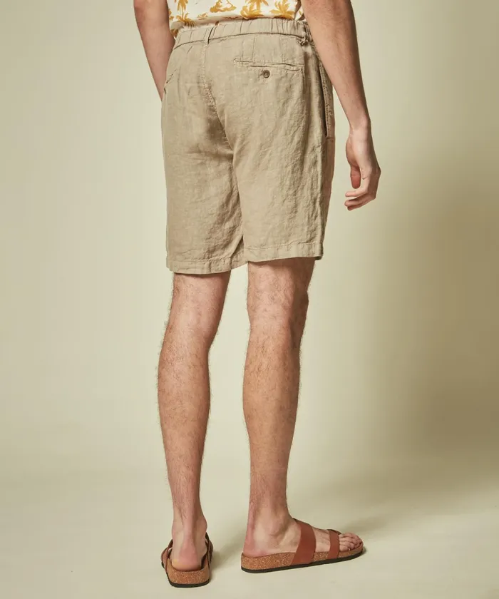 Men Hartford Shorts Dune Linen Tank Easy Shorts