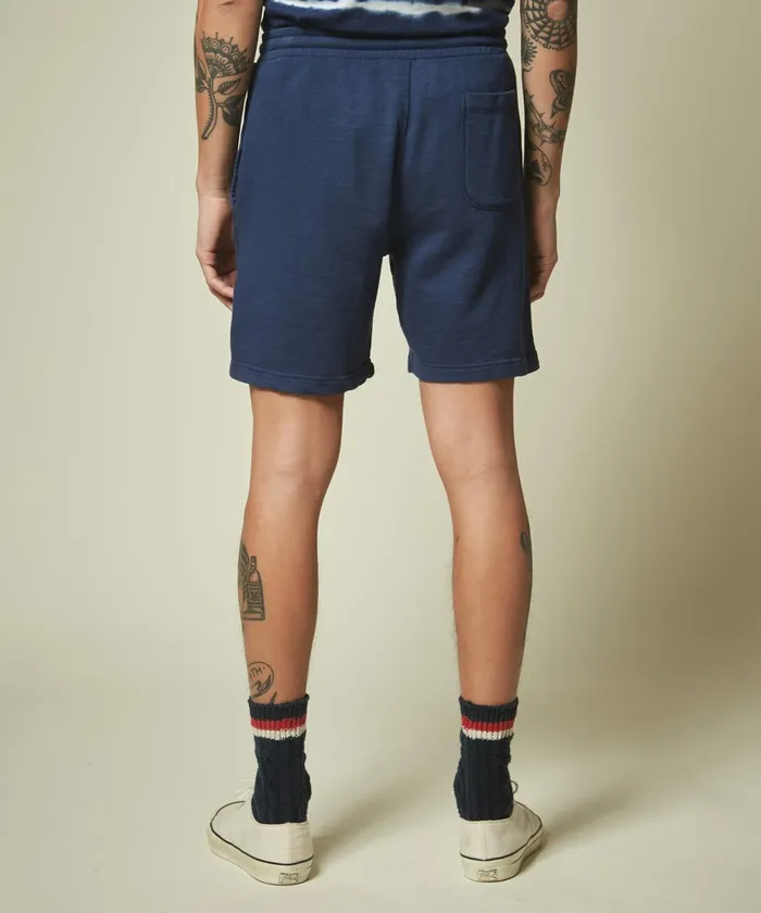 Men Hartford Shorts Indigo Light Cotton Bermuda Shorts