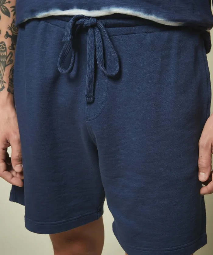 Men Hartford Shorts Indigo Light Cotton Bermuda Shorts
