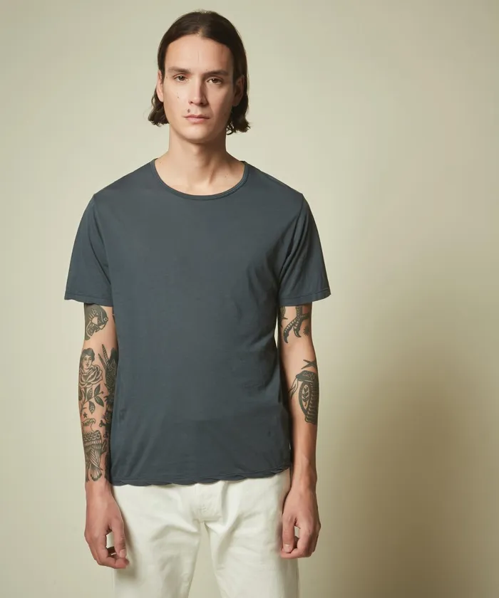 Men Hartford TShirts and Polos Charcoal Light Jersey TeeShirt