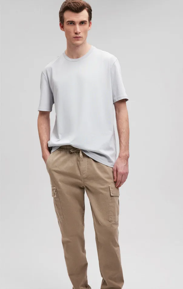 Men Heavy Weight TShirt In Pearl Blue Mavi Jeans TShirts