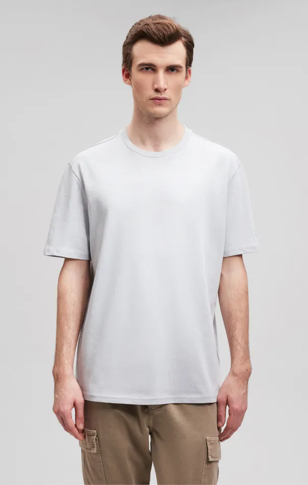 Men Heavy Weight TShirt In Pearl Blue Mavi Jeans TShirts
