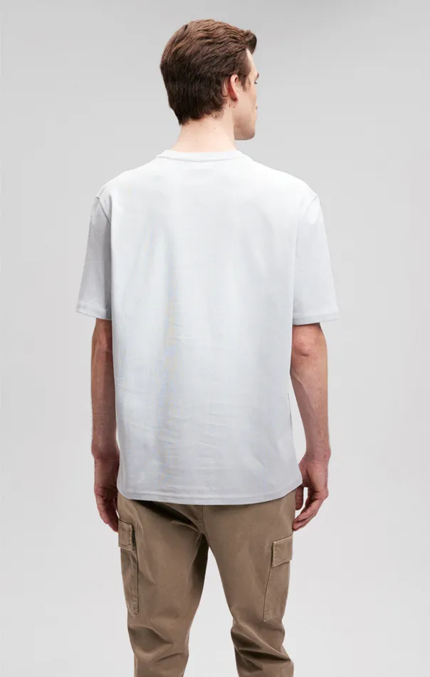 Men Heavy Weight TShirt In Pearl Blue Mavi Jeans TShirts