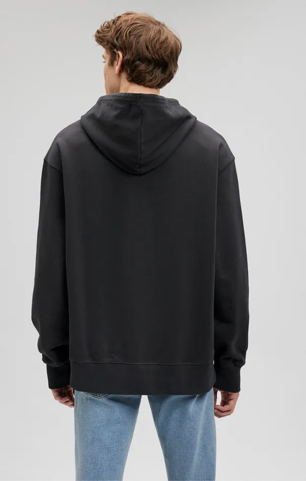 Men Hoodie In Pirate Black Mavi Jeans Loungewear Men Hoodie In Pirate Black Mavi Jeans Loungewear
