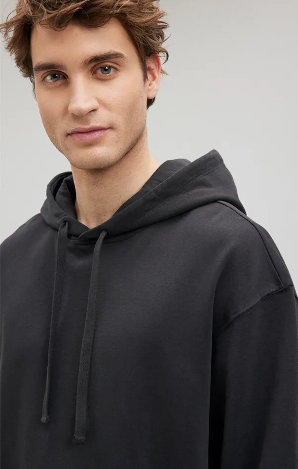 Men Hoodie In Pirate Black Mavi Jeans Loungewear Men Hoodie In Pirate Black Mavi Jeans Loungewear