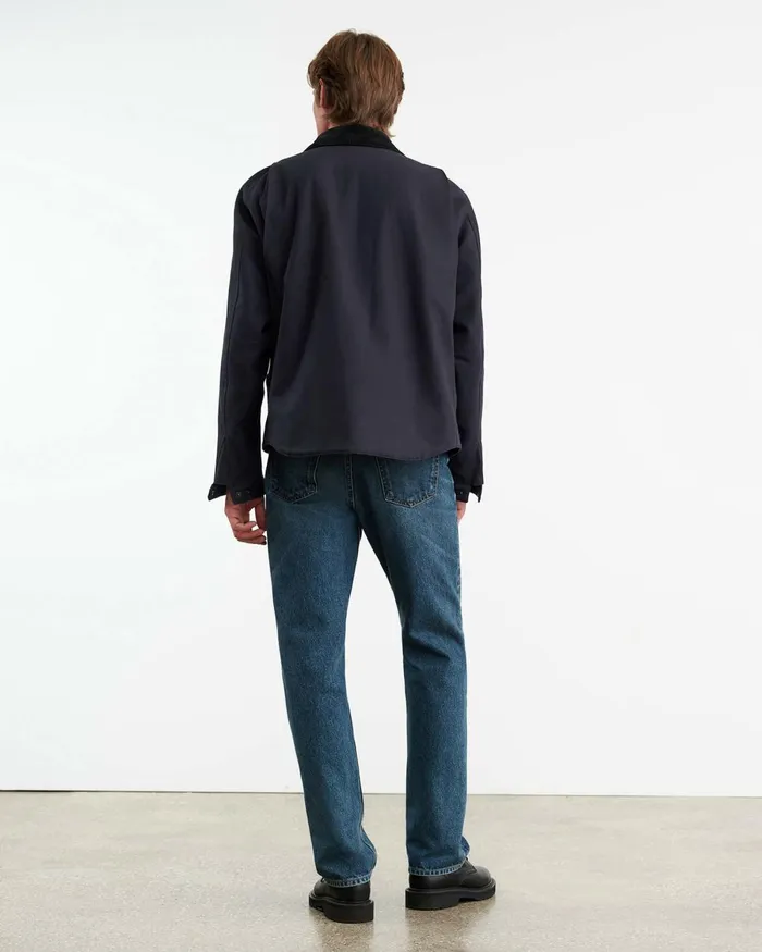 Men Jackets and Coats Nili Lotan CASPIAN JACKET Dark Navy