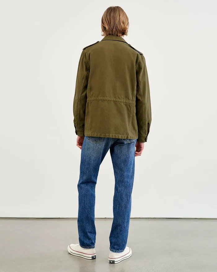 Men Jackets and Coats Nili Lotan CHARLIE JACKET Uniform Green