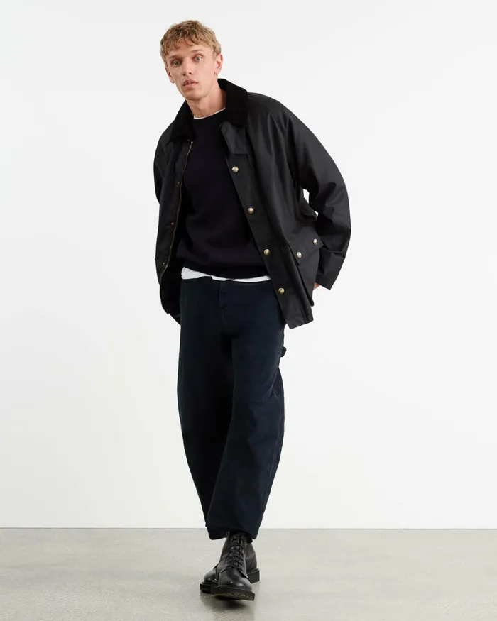 Men Jackets and Coats Nili Lotan KYLIAN JACKET Black