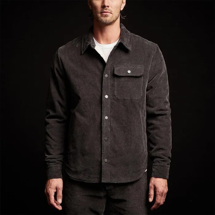 Men JacketsOuterwear James Perse Corduroy Sherpa Jacket Magma