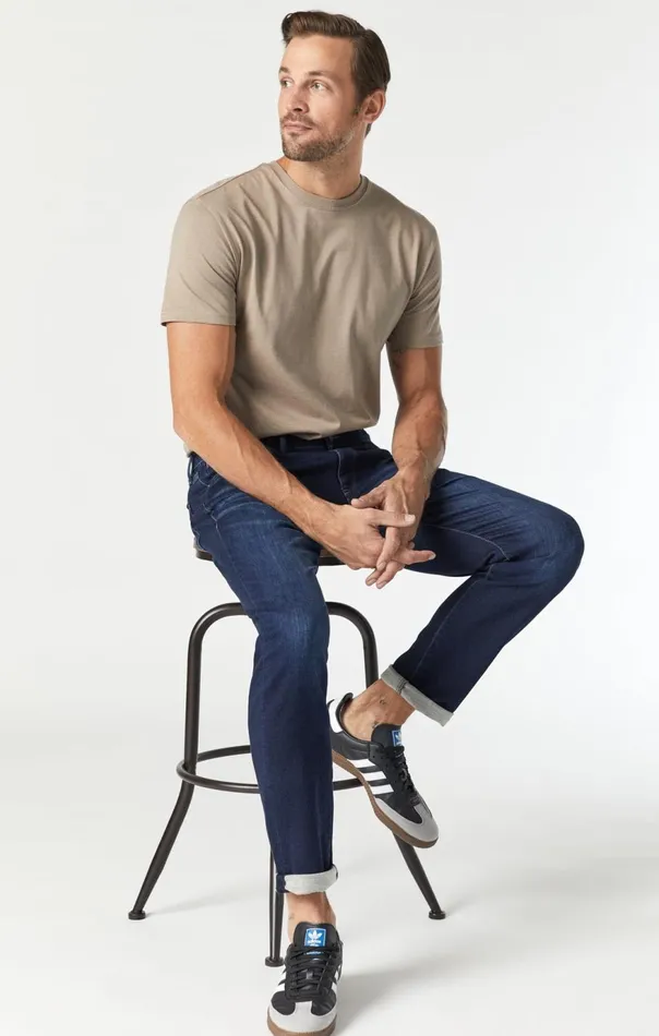 Men Jake Slim Leg In Deep Brushed Athletic Mavi Jeans Denim Men Jake Slim Leg In Deep Brushed Athletic Mavi Jeans Denim
