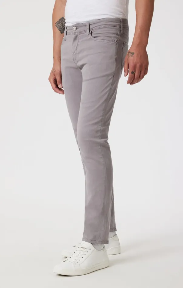 Men Jake Slim Leg In Graphite Twill Mavi Jeans Pants Men Jake Slim Leg In Graphite Twill Mavi Jeans Pants