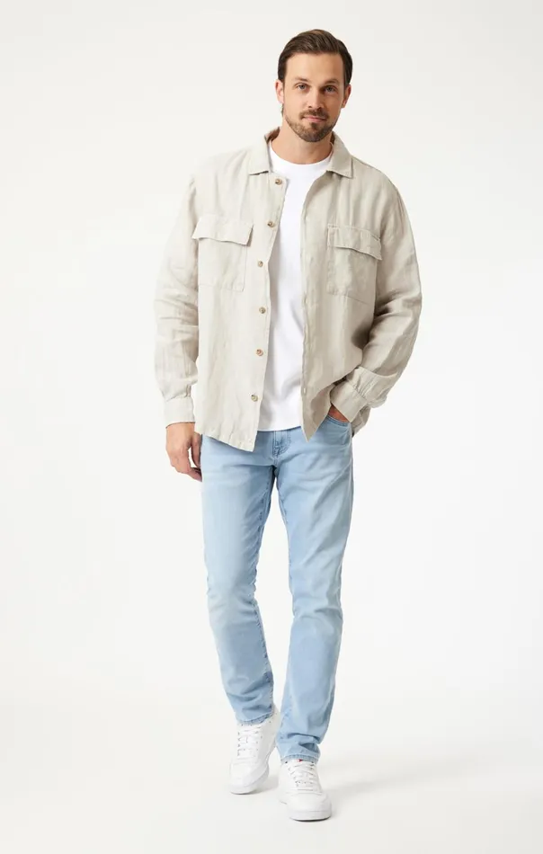 Men Jake Slim Leg In Ice Blue Williamsburg Mavi Jeans Denim Men Jake Slim Leg In Ice Blue Williamsburg Mavi Jeans Denim