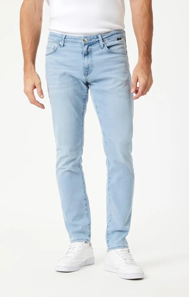 Men Jake Slim Leg In Ice Blue Williamsburg Mavi Jeans Denim Men Jake Slim Leg In Ice Blue Williamsburg Mavi Jeans Denim