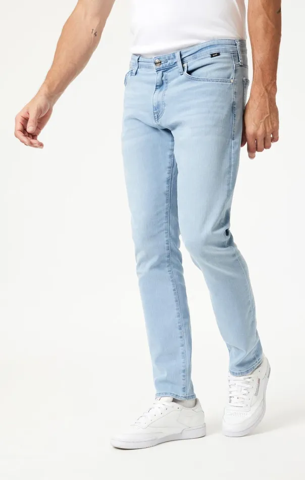 Men Jake Slim Leg In Ice Blue Williamsburg Mavi Jeans Denim Men Jake Slim Leg In Ice Blue Williamsburg Mavi Jeans Denim