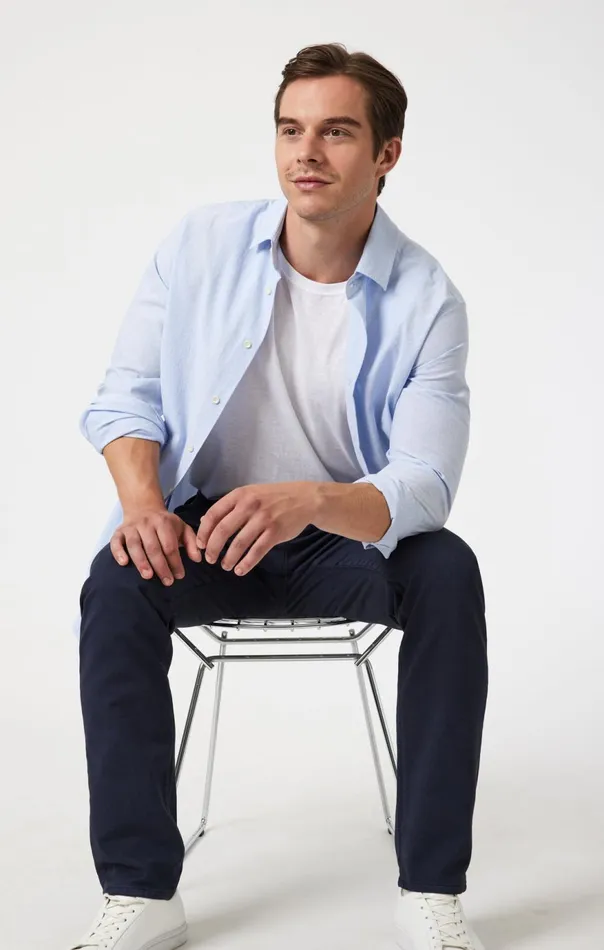 Men Jake Slim Leg In Navy Active Comfort Mavi Jeans Pants Men Jake Slim Leg In Navy Active Comfort Mavi Jeans Pants
