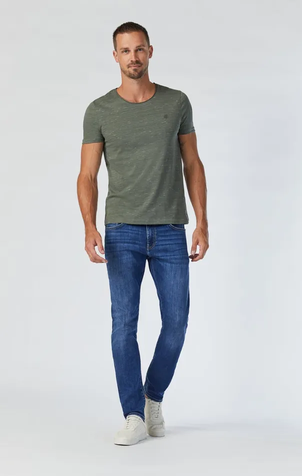Men Jake Slim Leg Jeans In Indigo Brushed Williamsburg Mavi Jeans Denim Men Jake Slim Leg Jeans In Indigo Brushed Williamsburg Mavi Jeans Denim