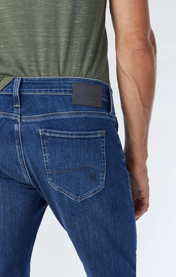 Men Jake Slim Leg Jeans In Indigo Brushed Williamsburg Mavi Jeans Denim Men Jake Slim Leg Jeans In Indigo Brushed Williamsburg Mavi Jeans Denim