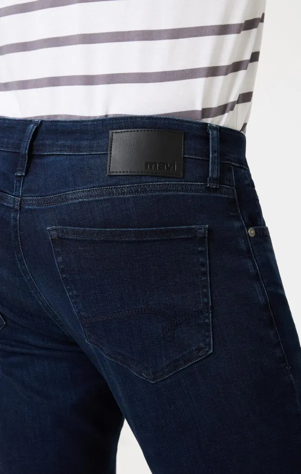 Men James Skinny In Deep Indigo Supermove Mavi Jeans Denim Men James Skinny In Deep Indigo Supermove Mavi Jeans Denim