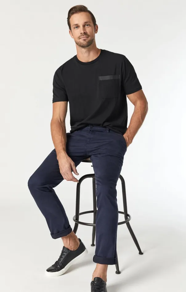 Men Johnny Slim Leg Chino In Dark Navy Twill Mavi Jeans Pants