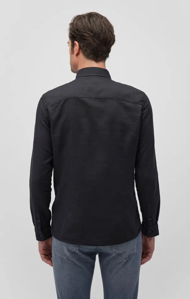 Men Ken ButtonUp Shirt In Black Mavi Jeans Shirts Men Ken ButtonUp Shirt In Black Mavi Jeans Shirts