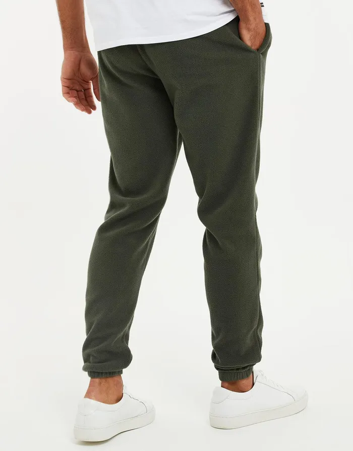 Men Khaki Fitness Fleece Joggers Khaki Threadbare Joggers Men Khaki Fitness Fleece Joggers Khaki Threadbare Joggers