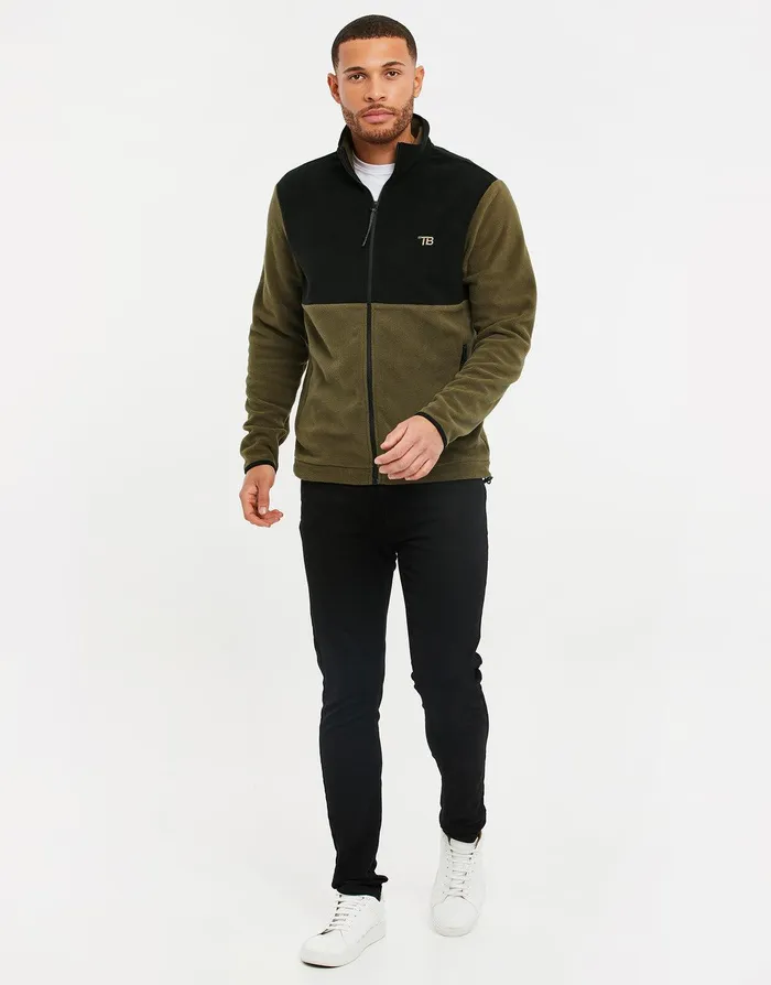 Men Khaki Two Tone Fitness Fleece Khaki Threadbare Fitness Men Khaki Two Tone Fitness Fleece Khaki Threadbare Fitness