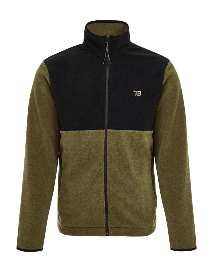 Men Khaki Two Tone Fitness Fleece Khaki Threadbare Fitness Men Khaki Two Tone Fitness Fleece Khaki Threadbare Fitness