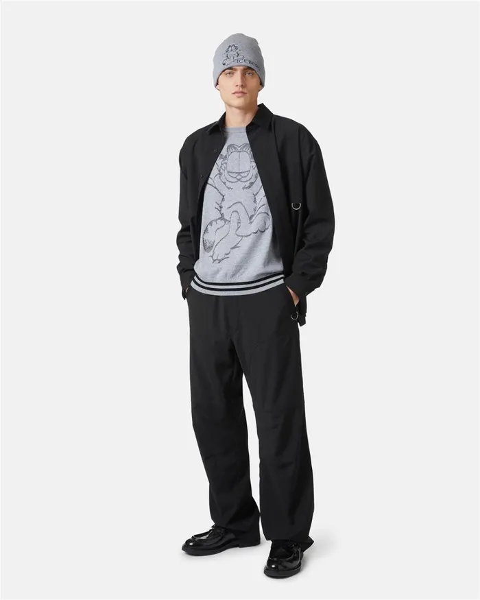 Men KNITWEAR Iceberg Pullover With Garfield Design Men KNITWEAR Iceberg Pullover With Garfield Design