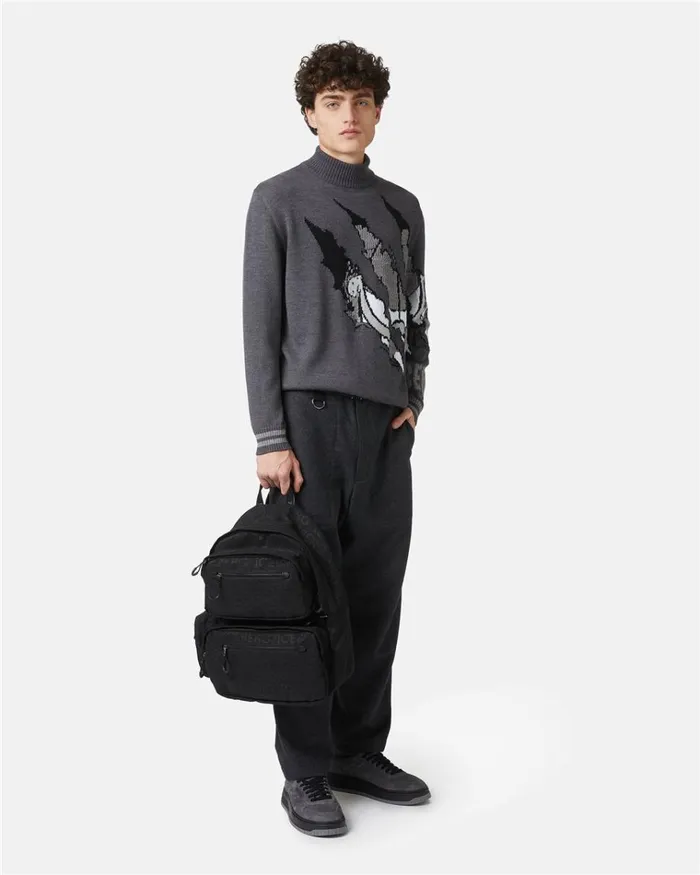 Men KNITWEAR Iceberg Sweater With Garfield Design Men KNITWEAR Iceberg Sweater With Garfield Design