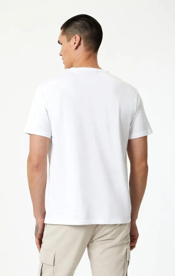 Men Logo TShirt In White Mavi Jeans TShirts Men Logo TShirt In White Mavi Jeans TShirts