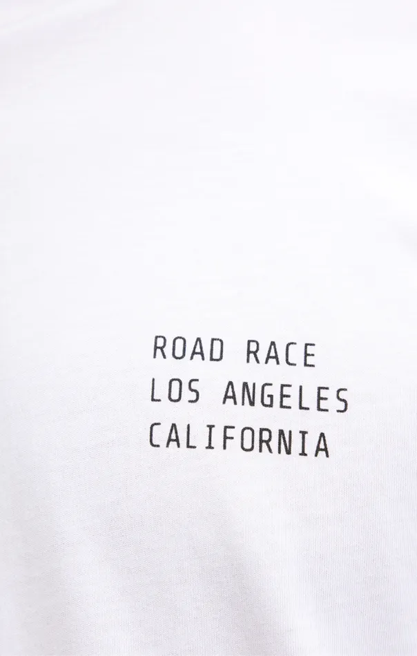 Men Los Angeles Print TShirt In White Mavi Jeans TShirts Men Los Angeles Print TShirt In White Mavi Jeans TShirts