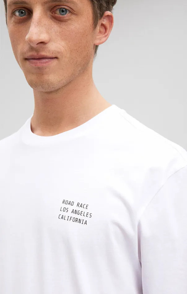 Men Los Angeles Print TShirt In White Mavi Jeans TShirts Men Los Angeles Print TShirt In White Mavi Jeans TShirts